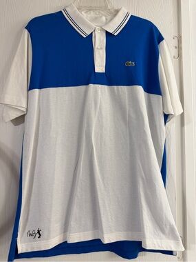 Lacoste Andy Roddick tennis polo size 6